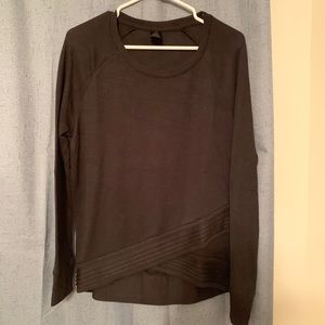 Active Life black sweatshirt.